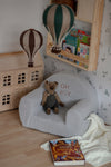 Teddy Kids Chair with Name - Creme