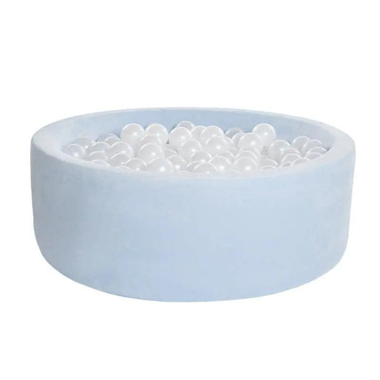 Ball Pit - Velvet Baby Blue (90x30) - KIDKII