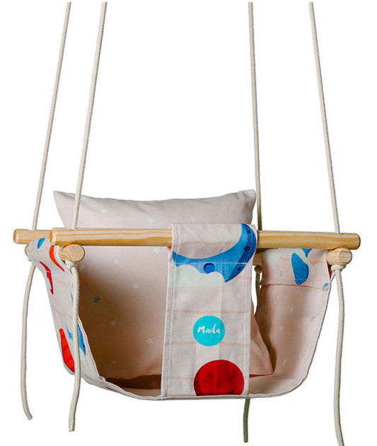 Beige Planets BabySwing-0
