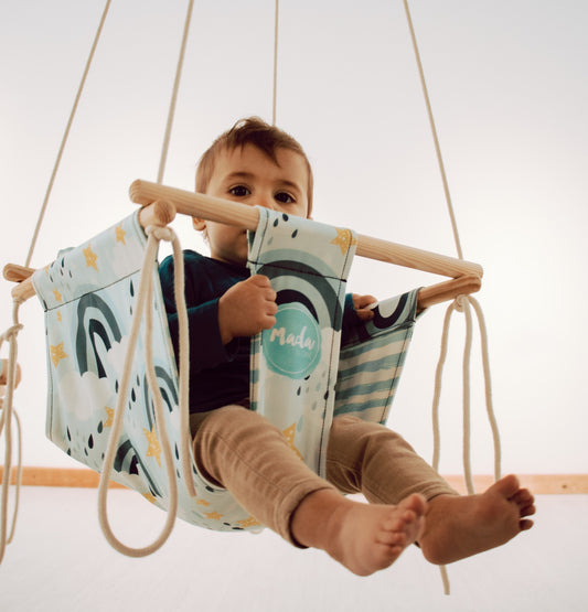 Follow your Rainbow BLUE BabySwing-0