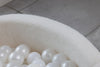 Round Ball Pit - Teddy Creme (90x30)