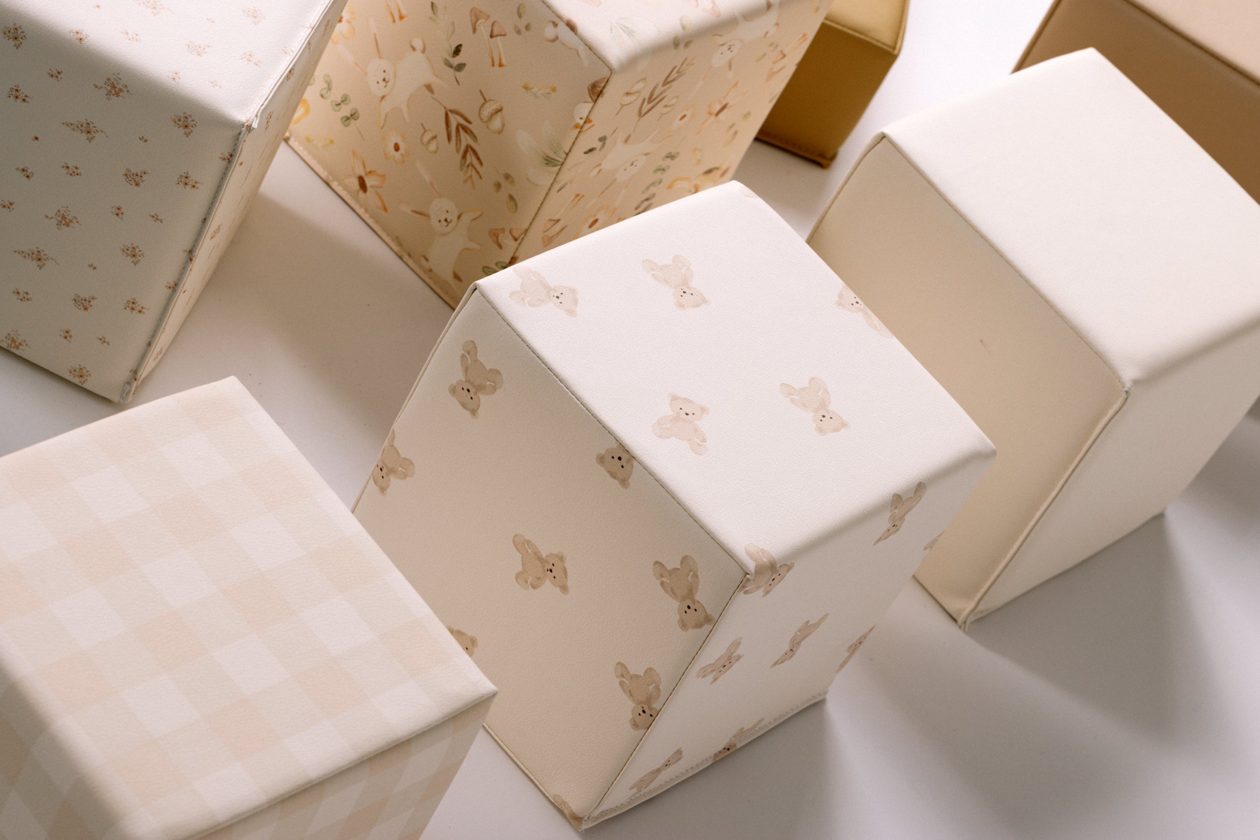 Mini Builder Blocks – Beige