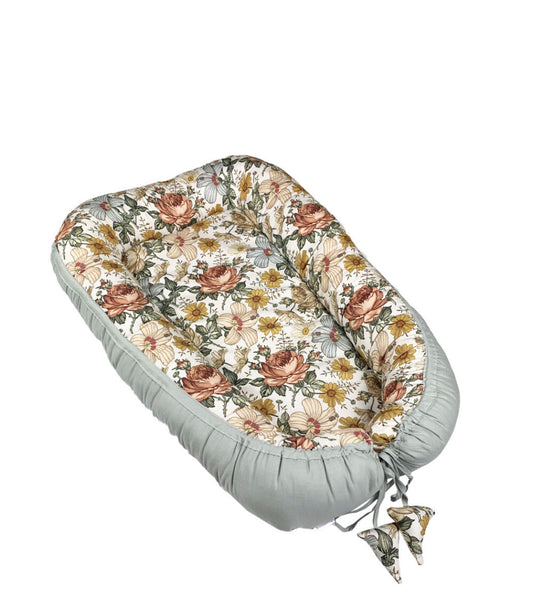 Meadow Cocoon Baby Nest – Premium Comfort for Your Little One