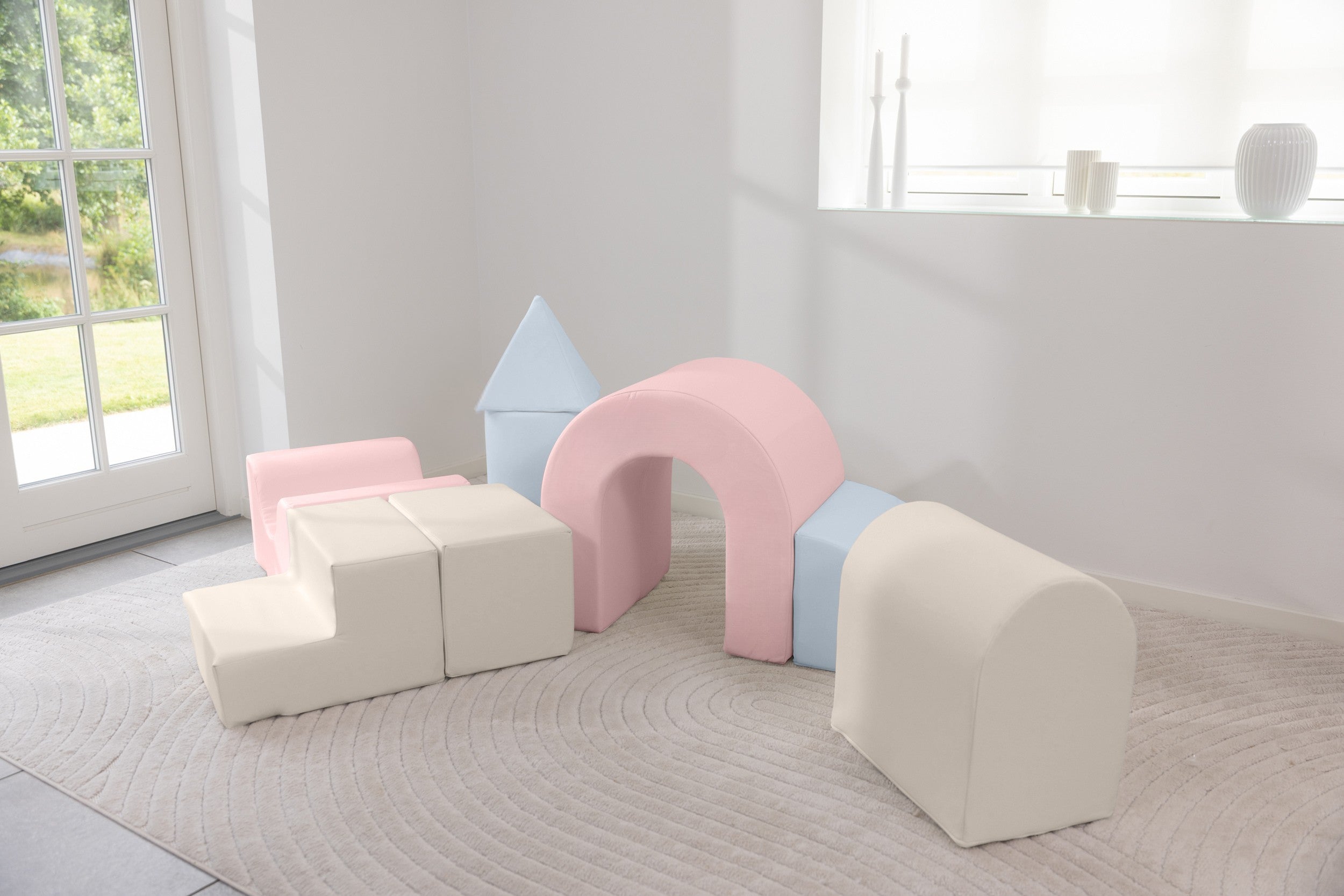 LUX Foam Play Set – Pastel – 8-Piece