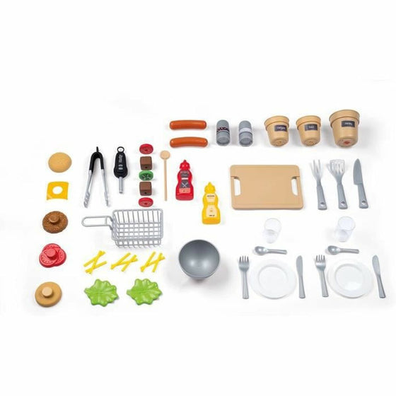 Toy kitchen Smoby Garden Kitchen Barbecue 43 Pieces-3