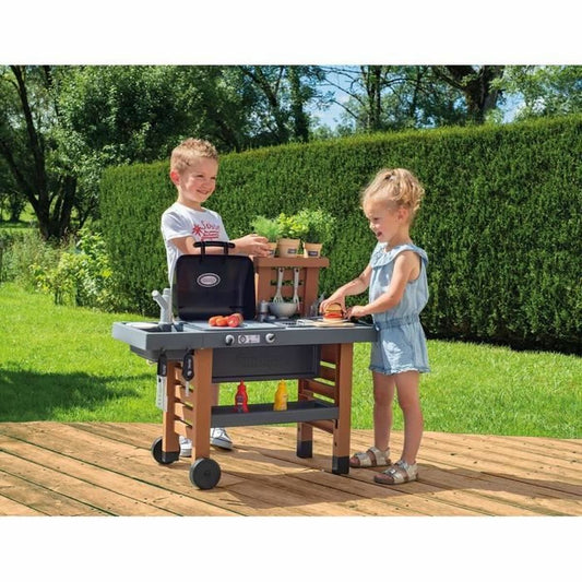 Toy kitchen Smoby Garden Kitchen Barbecue 43 Pieces-1