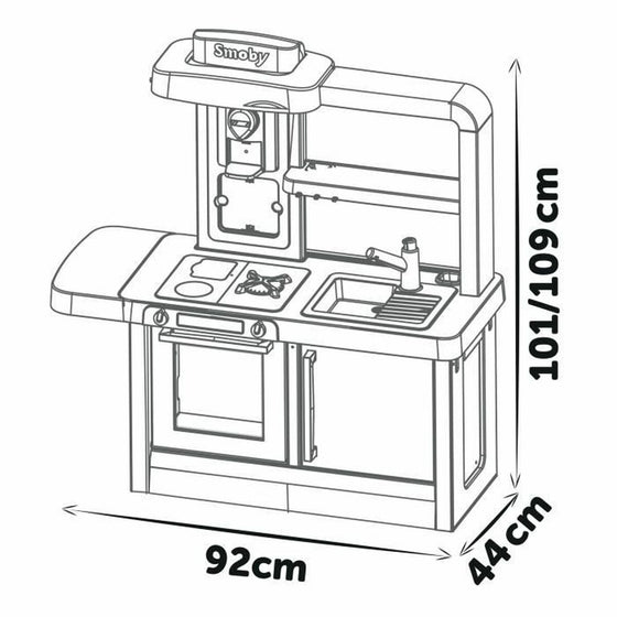 Toy kitchen Smoby Tefal-2