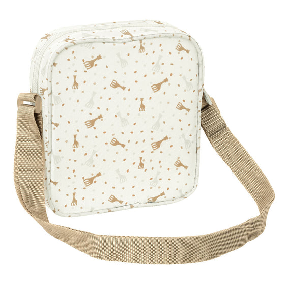 Shoulder Bag Sophie la Girafe Beige 16 x 18 x 4 cm-1