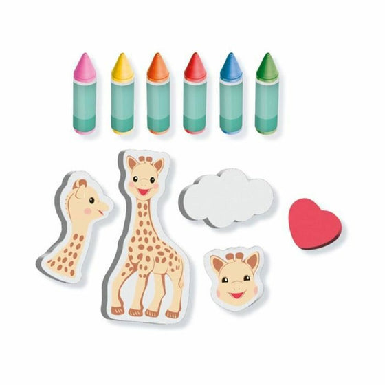 Coloured crayons SES Creative Sophie La Girafe Bath & Shower-2