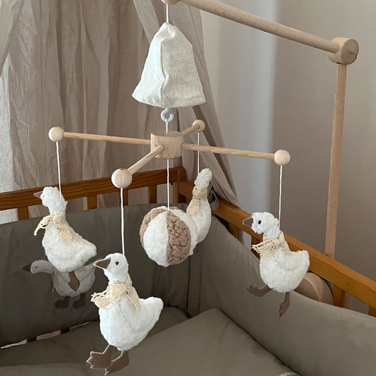 Goose - Baby Crib Rotating Mobile with Music