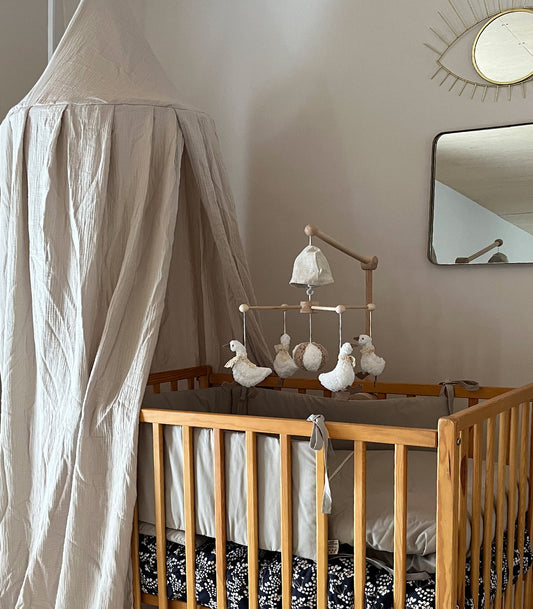 Goose - Baby Crib Rotating Mobile with Music