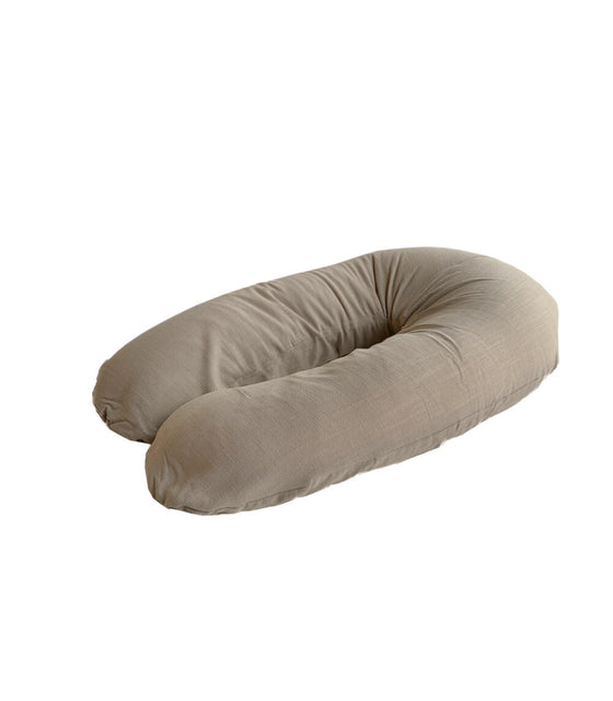 Taupe Nursing Pillow – Pregnancy & Relaxation Support Pillow