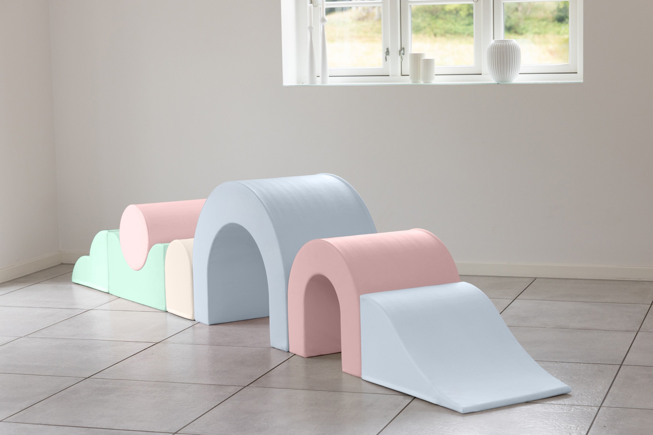 Rainbow Play Set - Pastel - 7-Piece