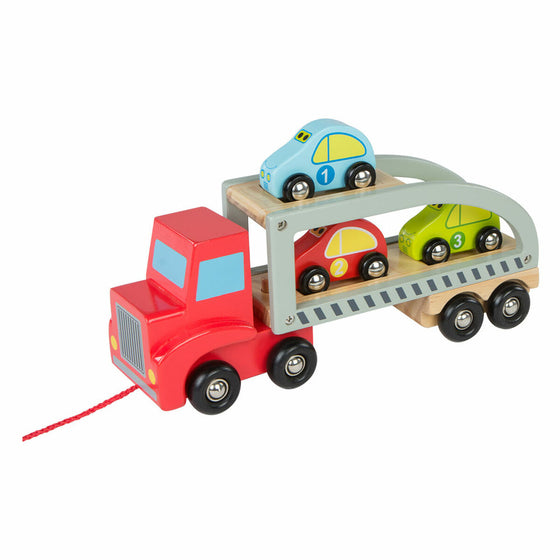 Truck Carrier and Cars Woomax 5 Pieces 4 Units 29,5 x 12 x 8,5 cm-3