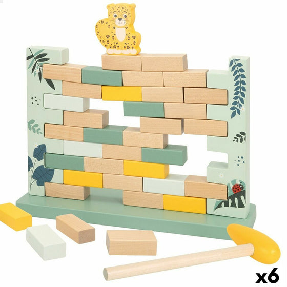 Construction set Woomax animals 44 Pieces (6 Units)-0