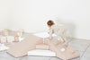 Corner Soft Play Set – Beige & White