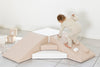 Corner Soft Play Set – Beige & White