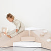 Corner Soft Play Set – Beige & White