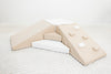 Corner Soft Play Set – Beige & White