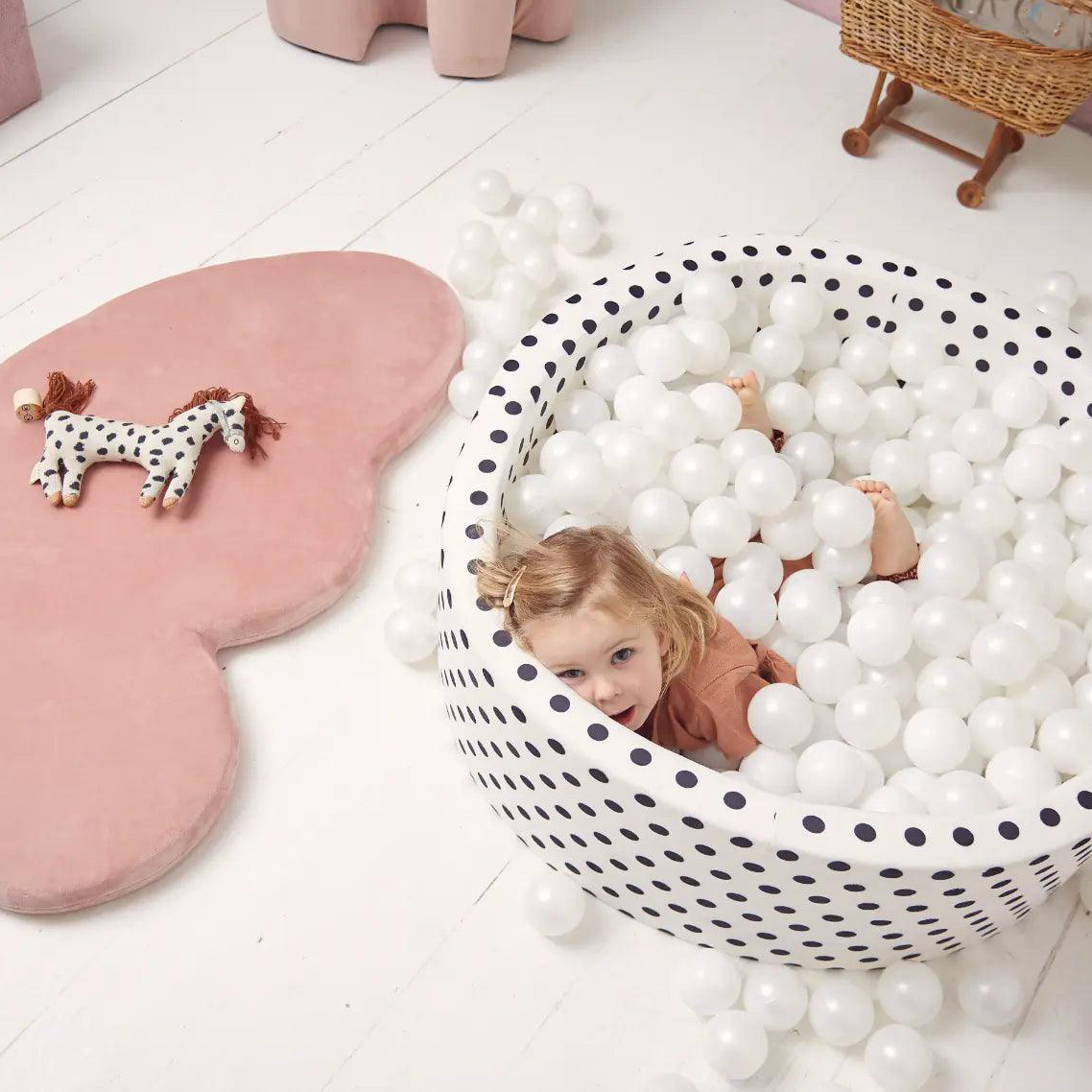 Ball Pit - Velvet Limited Dots (90x30) - KIDKII