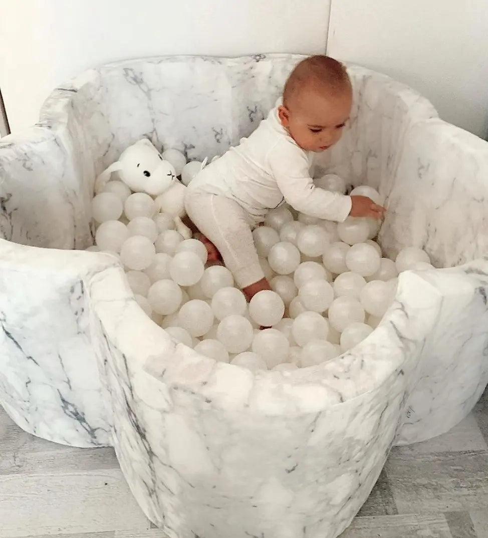 Flower Ball Pit - Velvet Marble (100X30)