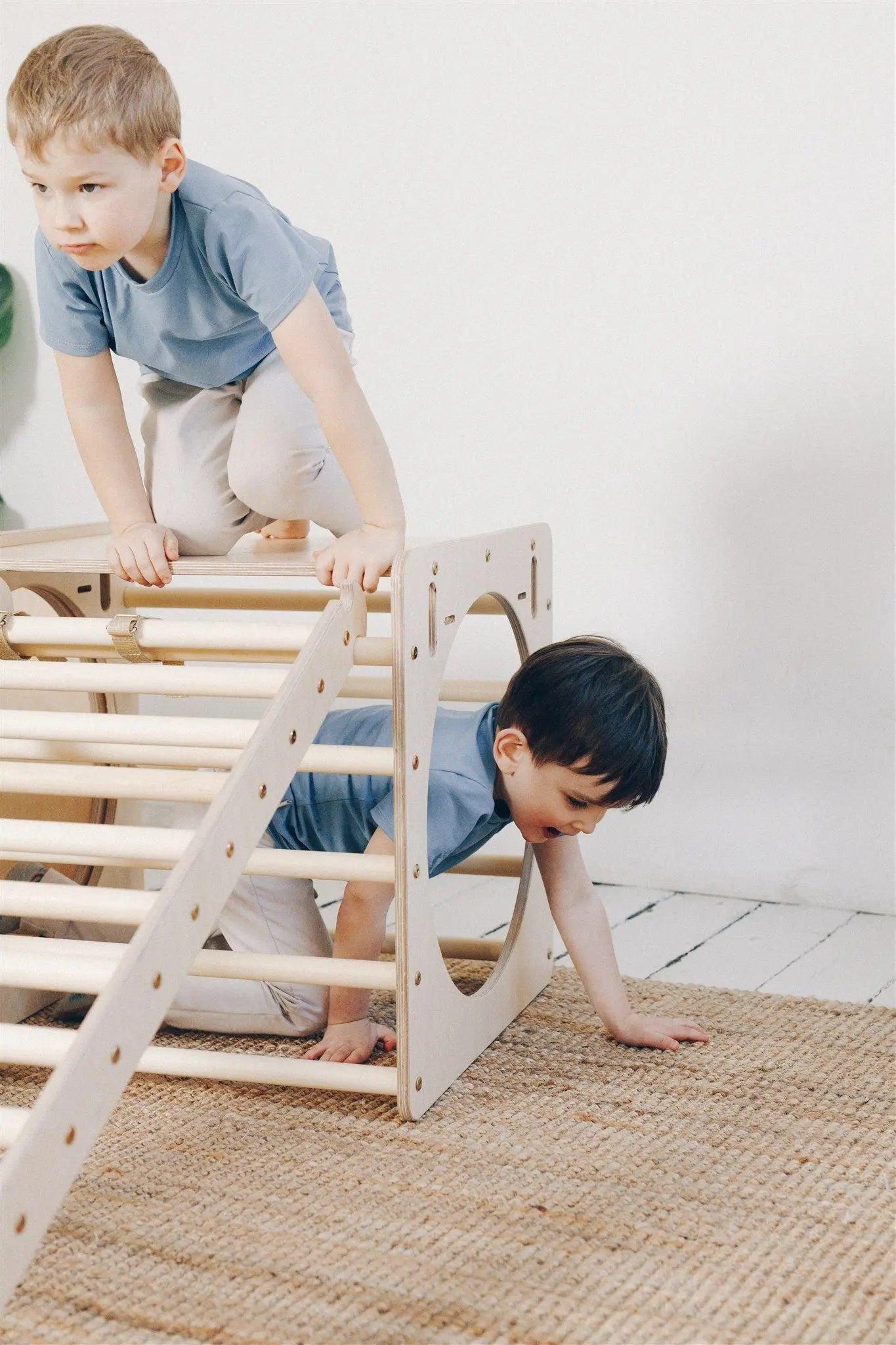 Wooden 2024 climbing cube