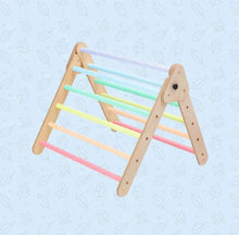  Montessori - Climbing Triangle - Wood Multicolor - KIDKII