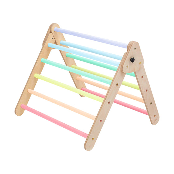 Montessori - Climbing Triangle - Wood Multicolor - KIDKII