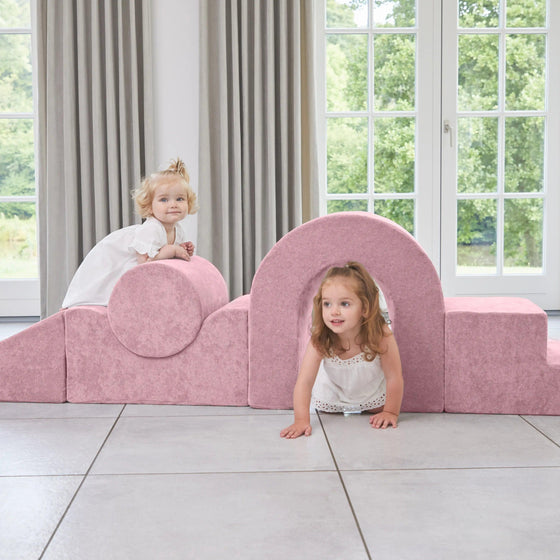 Nordic Foam Play Set - Velvet Baby Pink - KIDKII