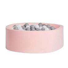  Round Ball Pit - Cotton Light Pink (100x30) - KIDKII